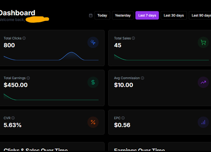 Earnings Screenshot 1